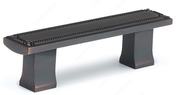 Richelieu Traditional Metal Pull - 7809 - Brushed Oil-Rubbed Bronze - 3 in