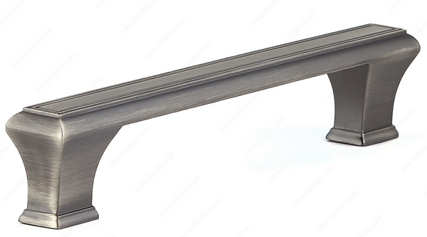 Richelieu Traditional Metal Pull - 7759 - Antique Nickel - 160 mm