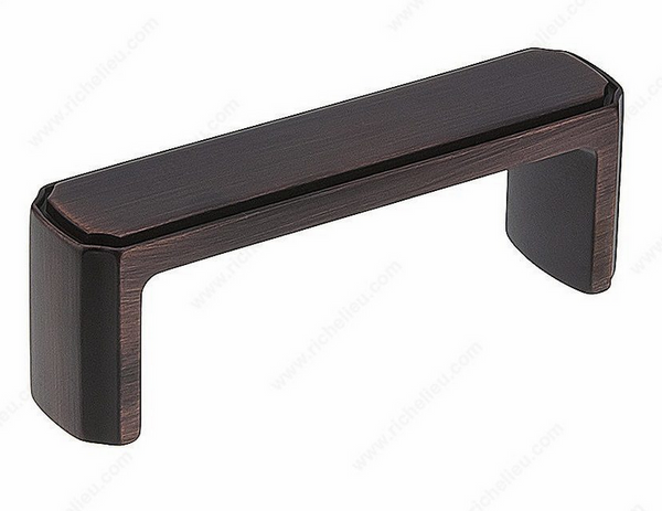 Richelieu Transitional Metal Pull - 770 - Brushed Oil-Rubbed Bronze - 96 mm