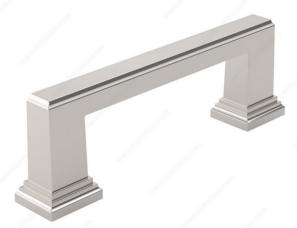 Richelieu Transitional Metal Pull - 795 - Polished Nickel - 96 mm