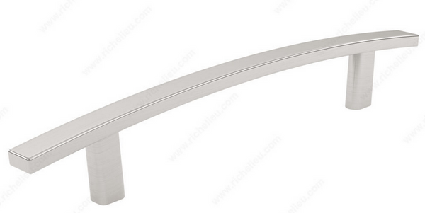 Richelieu Transitional Metal Pull - 650 - Brushed Nickel - 128 mm