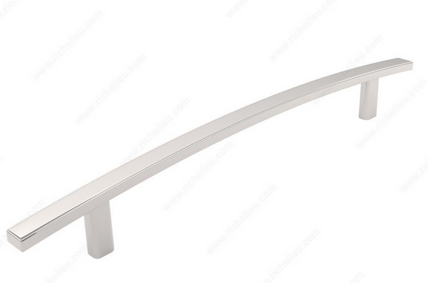 Richelieu Transitional Metal Pull - 650 - Polished Nickel - 192 mm