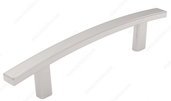 Richelieu Transitional Metal Pull - 650 - Polished Nickel - 96 mm