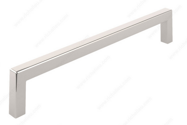 Richelieu Modern Metal Pull - 873 - Polished Nickel - 192 mm