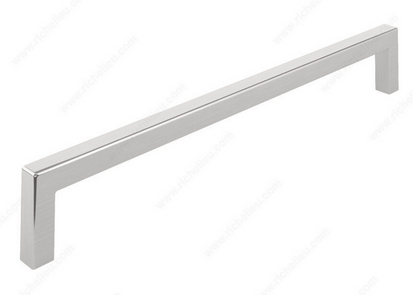 Richelieu Modern Metal Pull - 873 - Brushed Nickel - 224 mm