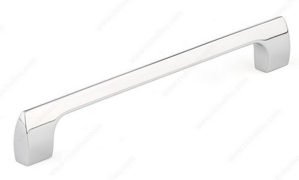 Richelieu Modern Metal Pull - 814 - Chrome - 192 mm