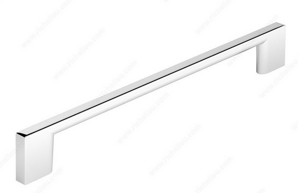 Richelieu Modern Metal Pull - 8160 - Chrome - 192 mm