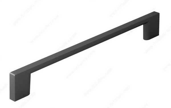 Richelieu Modern Metal Pull - 8160 - Matte Black - 192 mm