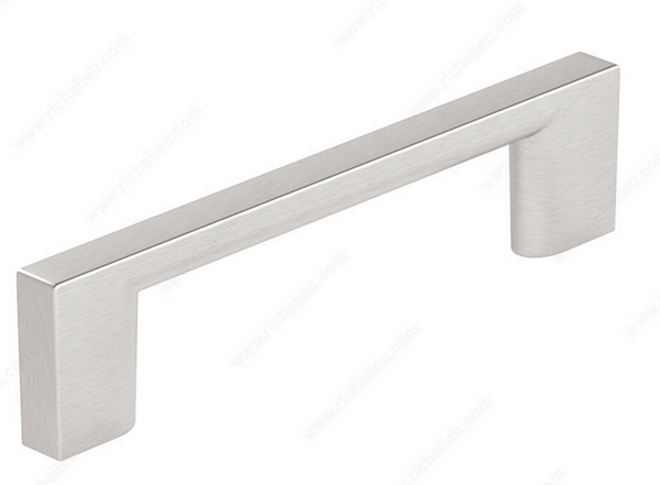 Richelieu Modern Metal Pull - 8160 - Brushed Nickel - 96 mm
