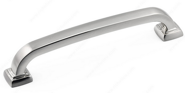 Richelieu Transitional Metal Pull - 815 - Polished Nickel - 128 mm