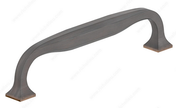Richelieu Transitional Metal Pull - 3921 - Brushed Oil-Rubbed Bronze - 128 mm