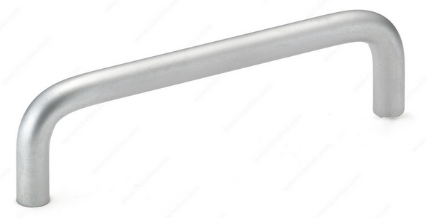 Richelieu Functional Steel Pull - 332 - Matte Chrome - 96 mm
