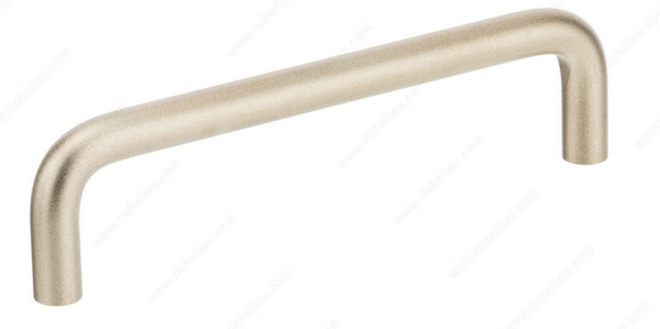 Richelieu Modern Copper Pull - 75 - Antimicrobial, Brushed Nickel - 3 in