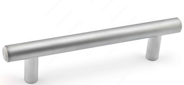 Richelieu Modern Steel Pull - 205 - Matte Chrome - 96 mm