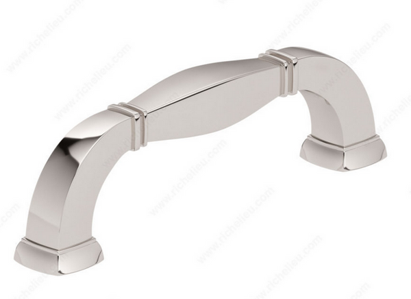 Richelieu Transitional Metal Pull - 5021 - Polished Nickel - 4 in