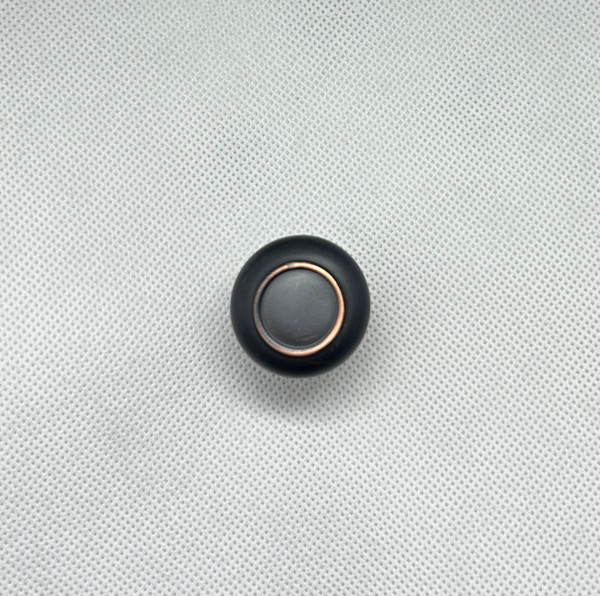 1-1/8" Porter Knob Bronze with Copper Highlights