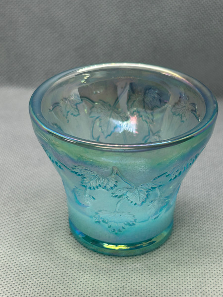 Strawberry Toothpick Holder Aqua Blue