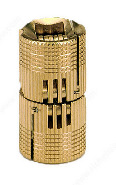 Richelieu Concealed Brass Barrel Hinge - 420 Series (10mm)