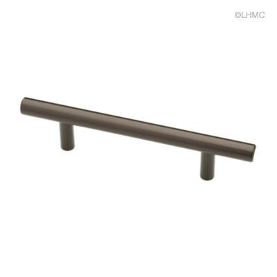 5" Bar Pull Rubbed Bronze D. Lawless Hardware