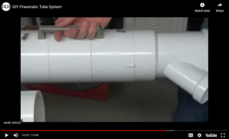 Pneumatic Tube Video Reached 20,000 Views!