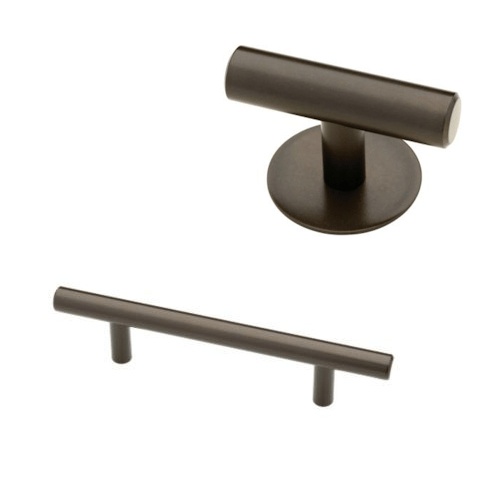 Rubbed Bronze Bar Pulls D. Lawless Hardware
