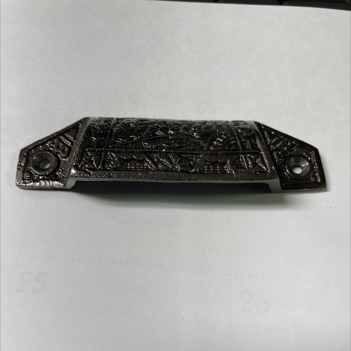Single Bevelled Eastlake Bin Pull - Historic House Salvage