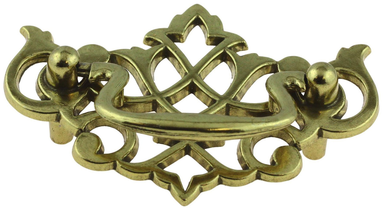 Antiqued Brass Drawer Bail Pull