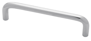 (5 Pack) 4 inch Wire Pull Polished Chrome - D. Lawless Hardware