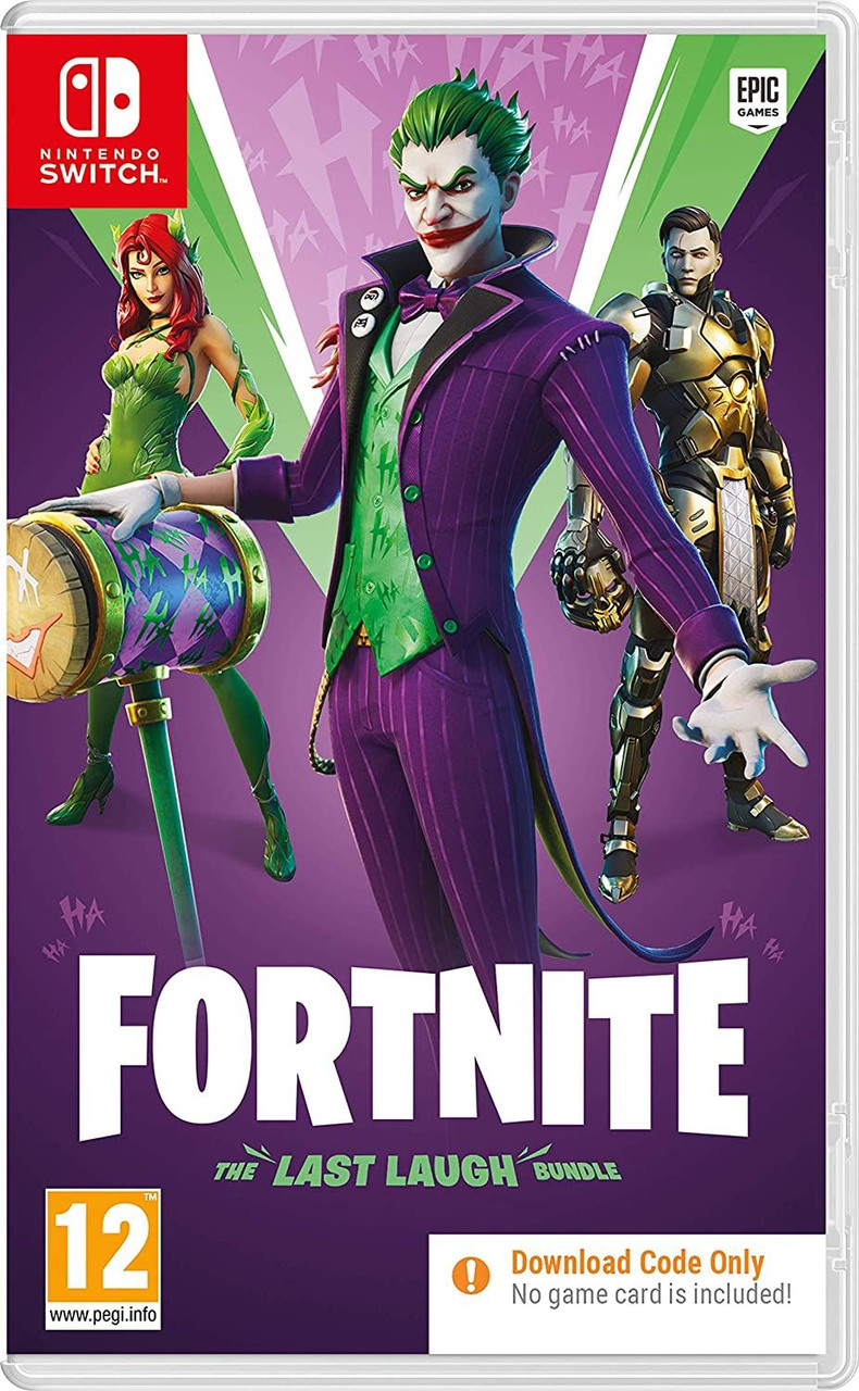  Fortnite: The Last Laugh Bundle - Xbox Series X [Code in Box] :  Video Games