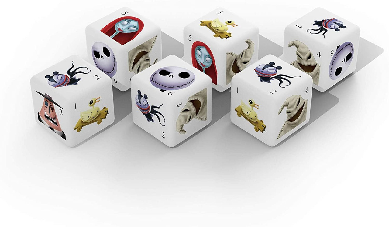 Disney The Nightmare Before Christmas Dice Set - by USA-OPOLY - Pegi ...