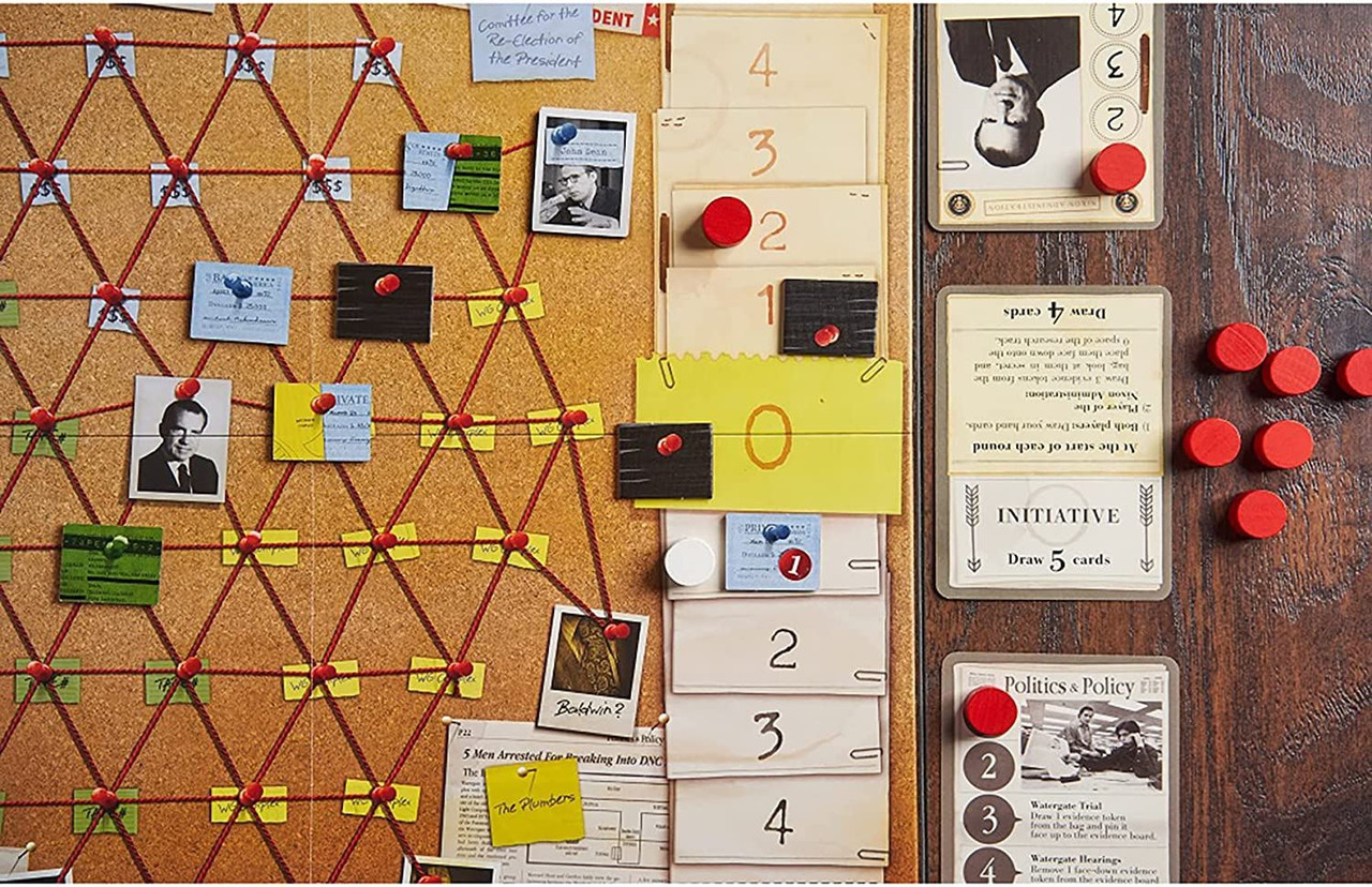 Watergate White Box Edition Board Game by Capstone Games Pegi Rating 12