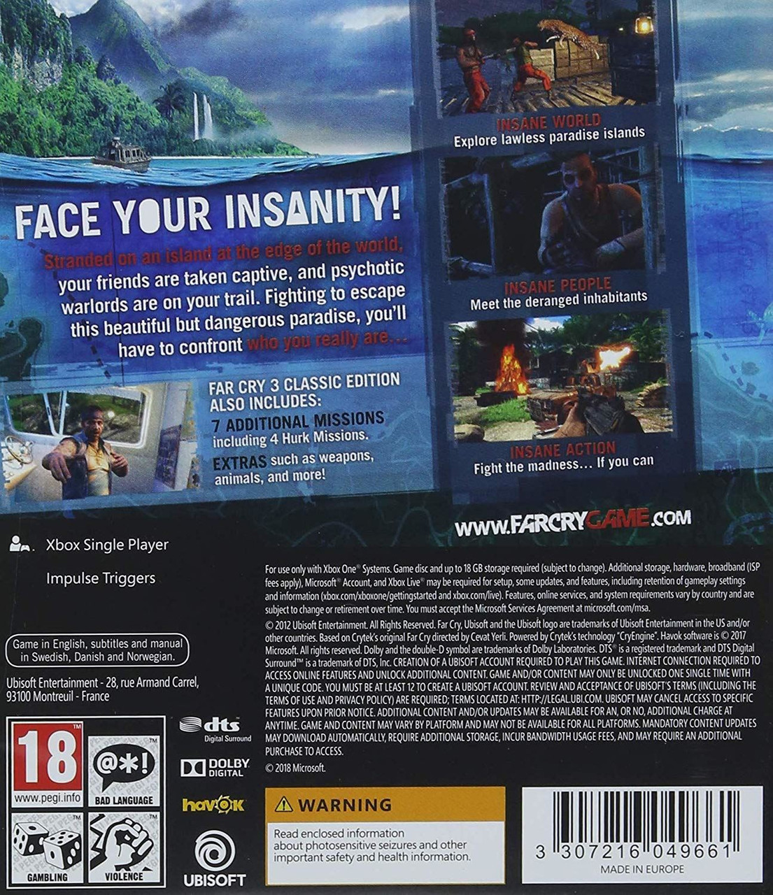 far cry 3 classic edition