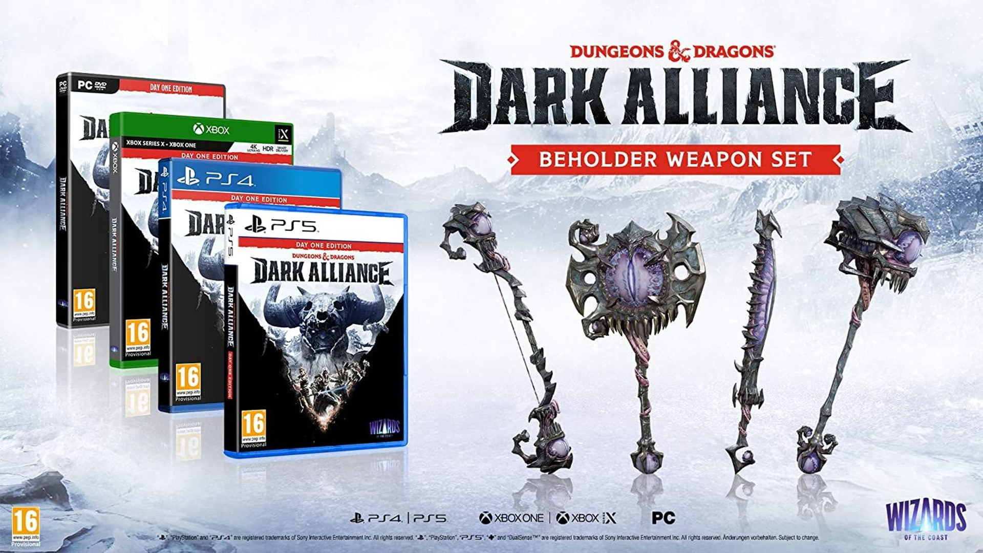 Dungeons & Dragons Dark Alliance Day One Edition PS5 Game by Wizards