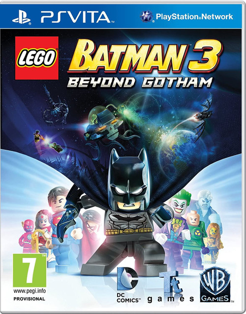 Lego Batman 3 Beyond Gotham PS Vita Game (Italian Box - Multi Language In Game)