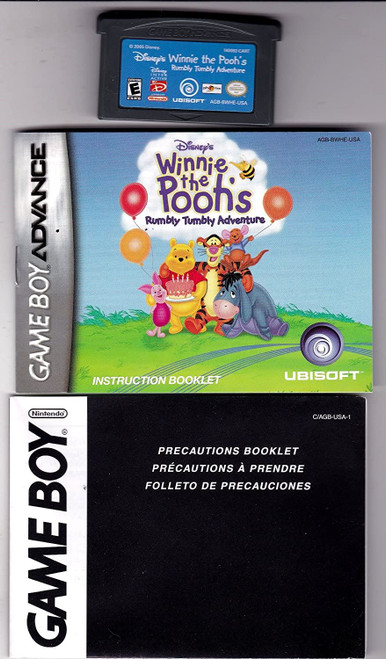 Winnie the Pooh Rumbly Tumbly GBA Game