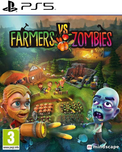 Farmers Vs Zombies PS5 Game Farmers Vs Zombies PS5 Game