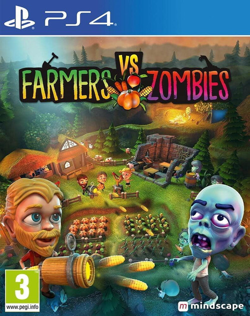 Farmers Vs Zombies PS4 Game Farmers Vs Zombies PS4 Game