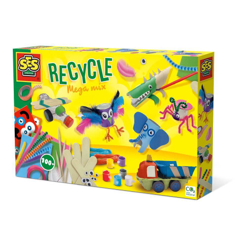 Children's Recycle Mega Mix Unisex - Three Years and Above Multi-colour (14718)