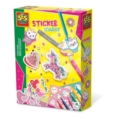 Children's Sticker Maker Unisex Five Years and Above Multi-colour (00107)