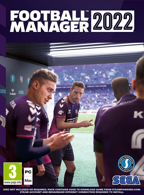Football Manager 2022 PC DVD Game Football Manager 2022 PC DVD Game