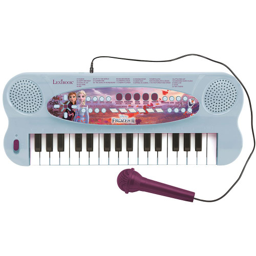 Disney Frozen II Electronic Keyboard with Mic and Line-In Cable 32 keys (K703FZ)