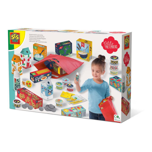 Petits Pretenders Children's Supermarket Groceries Play Set 3Yrs and Above 18007