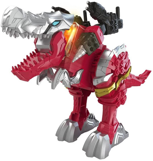 Power Rangers Battle Attackers - Dino Fury T-Rex Champion Zord Toy