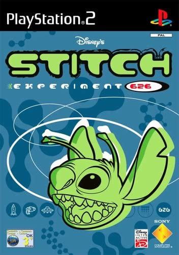 Stitch Experiment 626 PS2 Game (Italian Box)