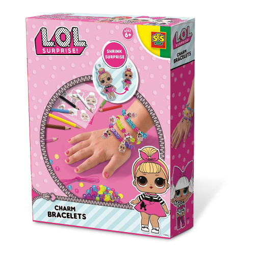 LOL Surprise Children's Charm Bracelets Set 3 Bracelets Multi-colour (14196)