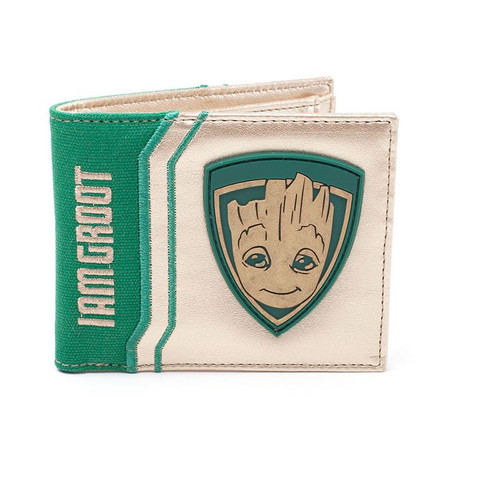 Guardians of the Galaxy Vol 2 I am Groot Bi-Fold Wallet - White/Green
