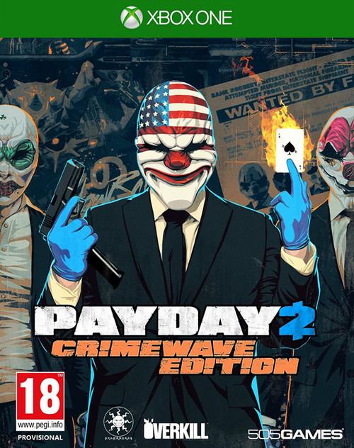 Payday 2 Crimewave Edition Xbox One (Italian Box - Multi Language in Game)