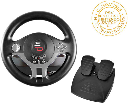 Subsonic SuperDrive Universal Driving Wheel with Pedals PS4