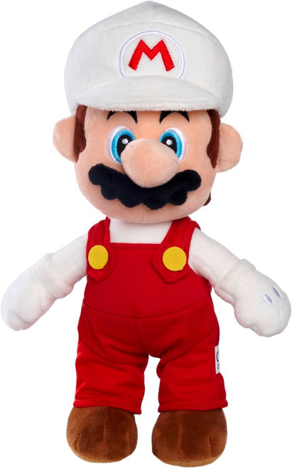 Fire Mario 30cm Plush - Officially Licensed Nintendo Simba Plush Toy