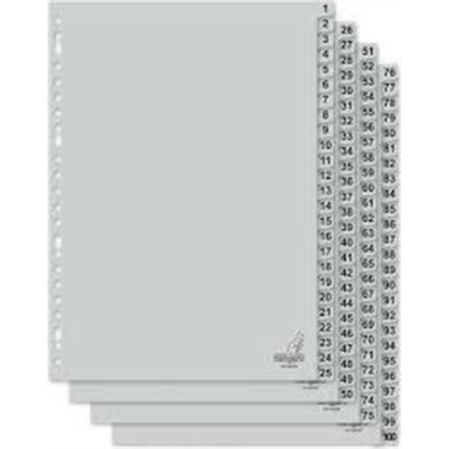 Kangaro - Tab Sheet PK410 A4 4E KRTN White